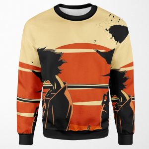 Sunset Samurai All-over-print Unisex Sweatshirt