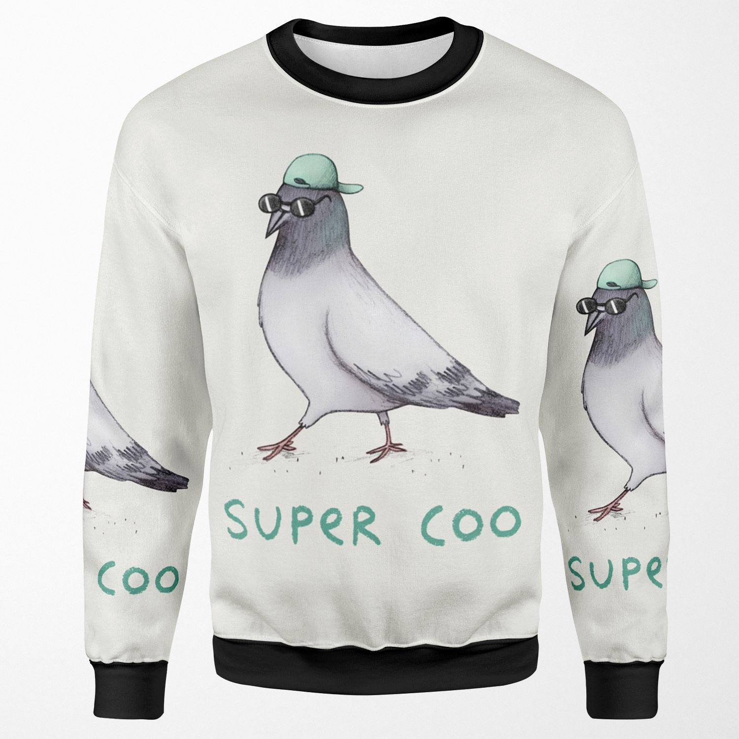 Super Coo All-over-print Unisex Sweatshirt