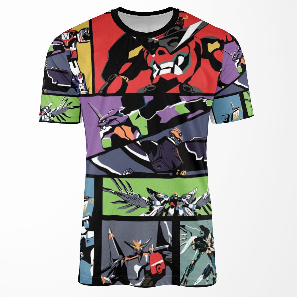 Super Robots All-over-print T-shirt