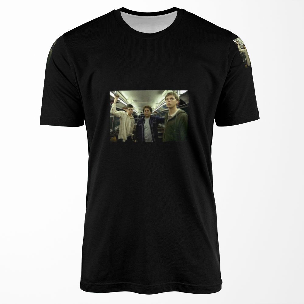 Superbad Train Scene Still All-over-print T-shirt