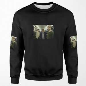 Superbad Train Scene Still All-over-print Unisex Sweatshirt