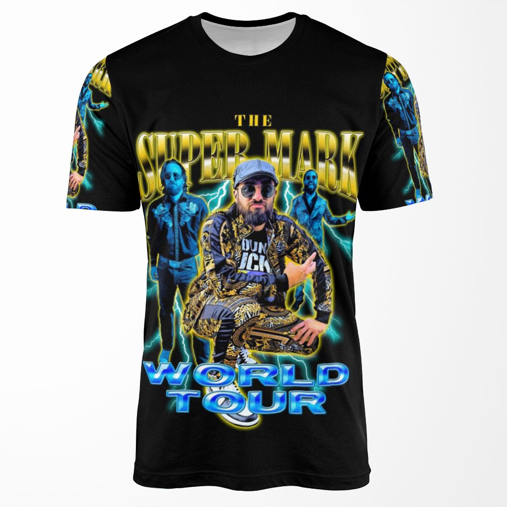 Supermark World Tour All-over-print T-shirt