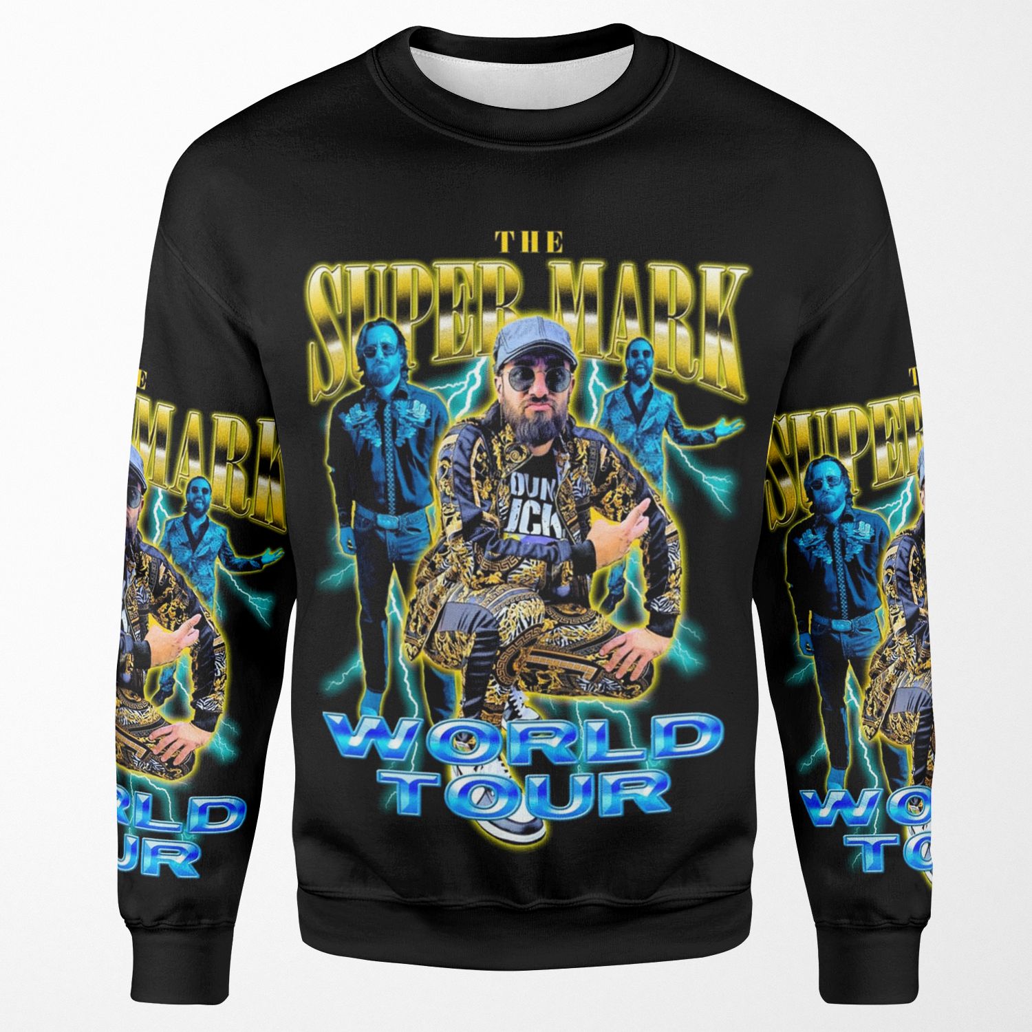 Supermark World Tour All-over-print Unisex Sweatshirt