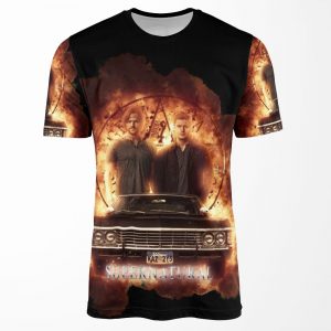 Supernatural Explosion 3 All-over-print T-shirt
