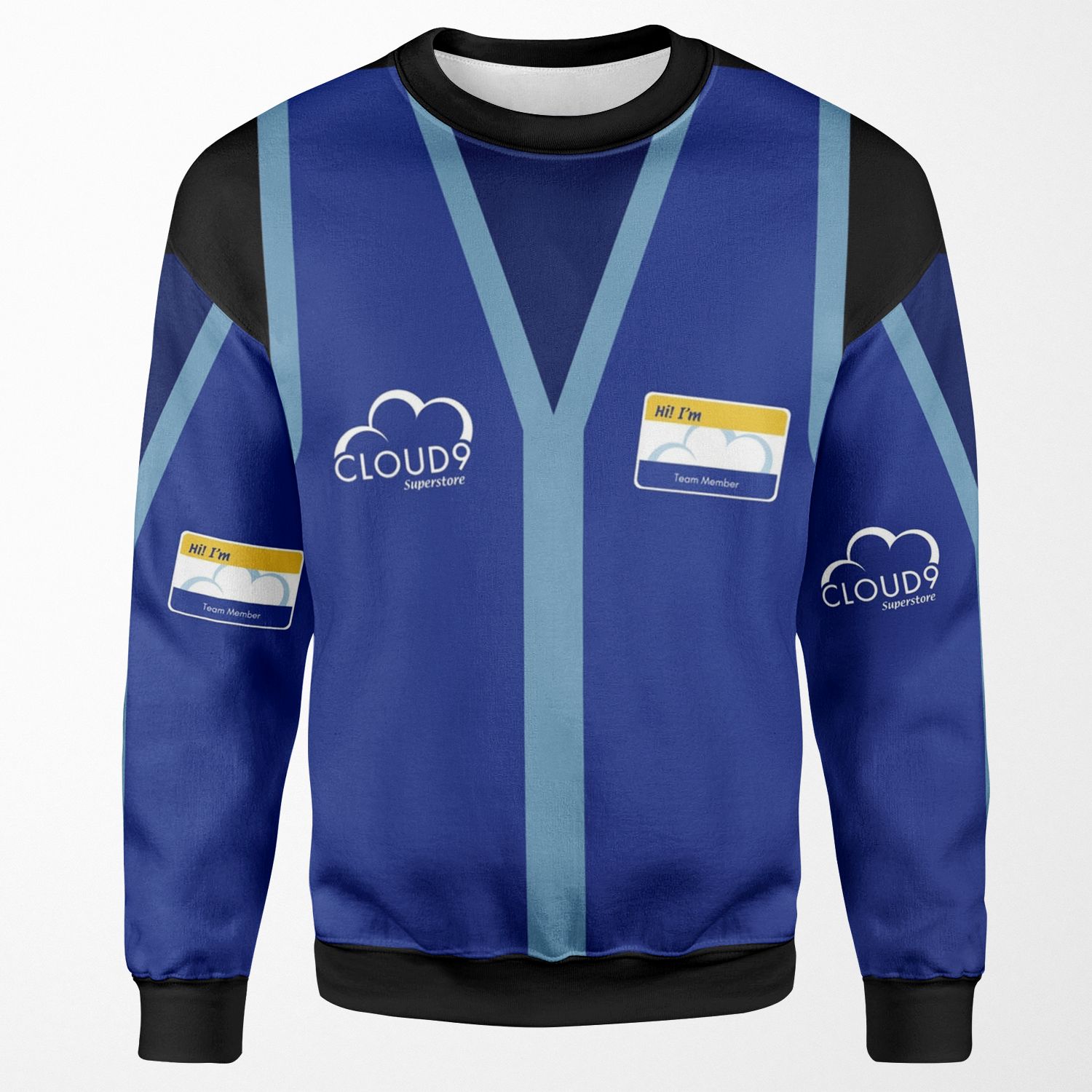 Superstore Cloud 9 Vest All-over-print Unisex Sweatshirt