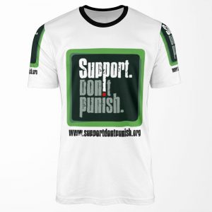 Support Don And 39%3Bt Punish All-over-print T-shirt