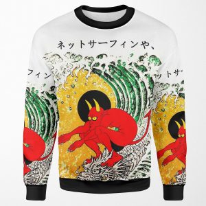 Surf Or Die All-over-print Unisex Sweatshirt