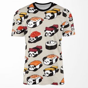 Sushi Panda All-over-print T-shirt