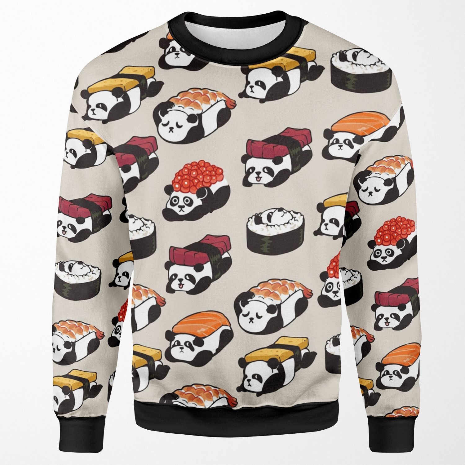 Sushi Panda All-over-print Unisex Sweatshirt