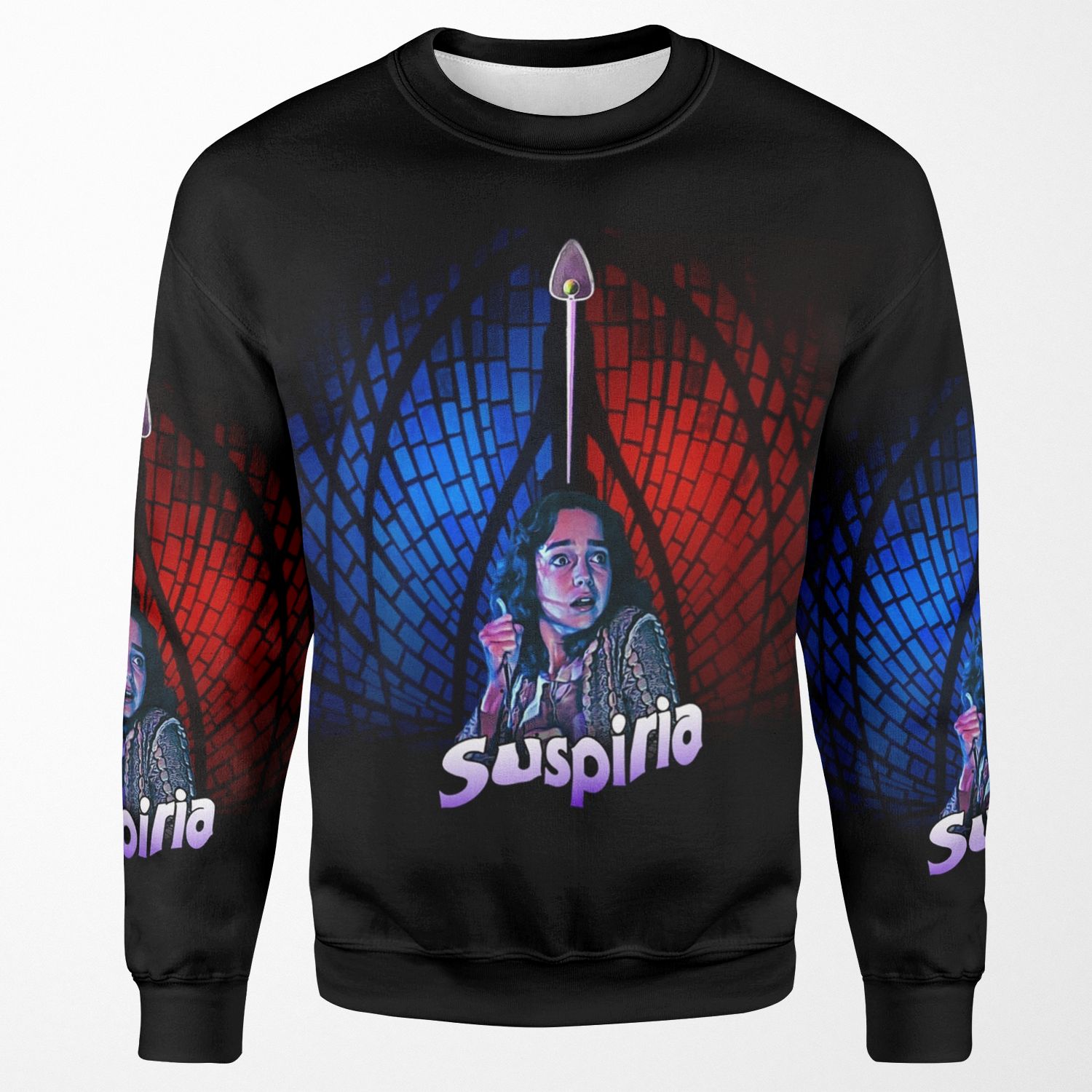 Suspiria Technicolor Art All-over-print Unisex Sweatshirt