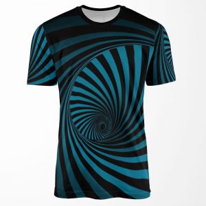Swirl Optical Tunnel 3 All-over-print T-shirt