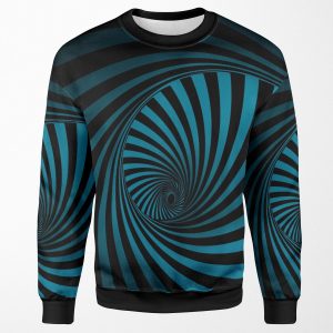 Swirl Optical Tunnel 3 All-over-print Unisex Sweatshirt