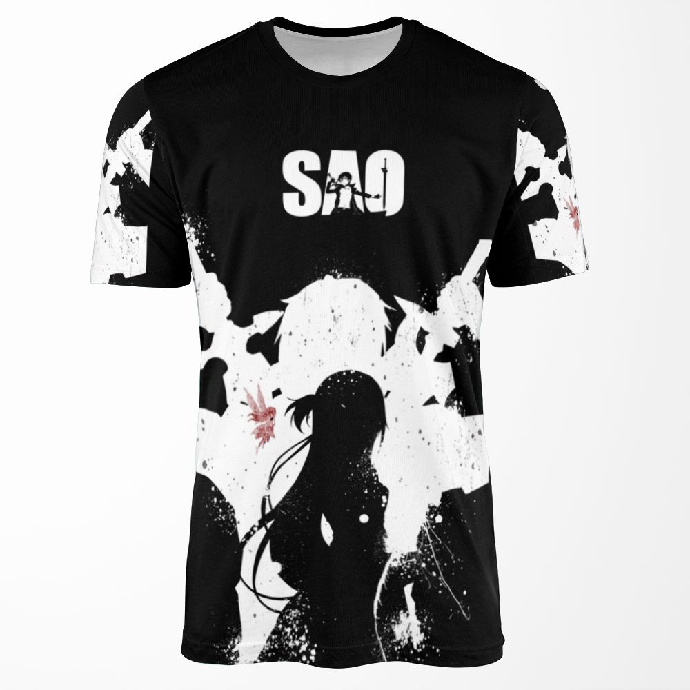 Sword Art Online Anime Design All-over-print T-shirt