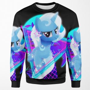 Synthwave Trixie All-over-print Unisex Sweatshirt
