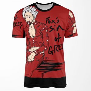 T Shirt Hull Cushion Ban Red All-over-print T-shirt