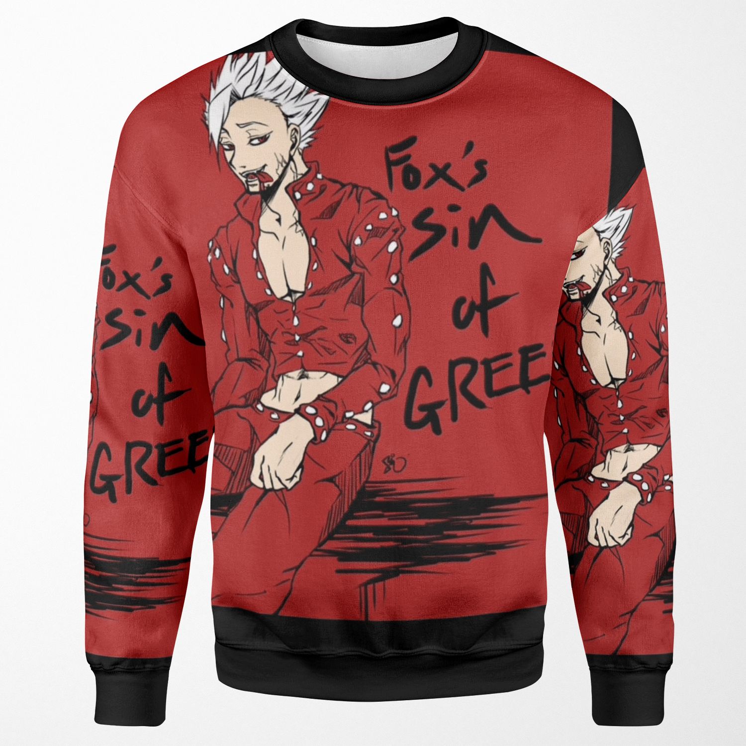 T Shirt Hull Cushion Ban Red All-over-print Unisex Sweatshirt