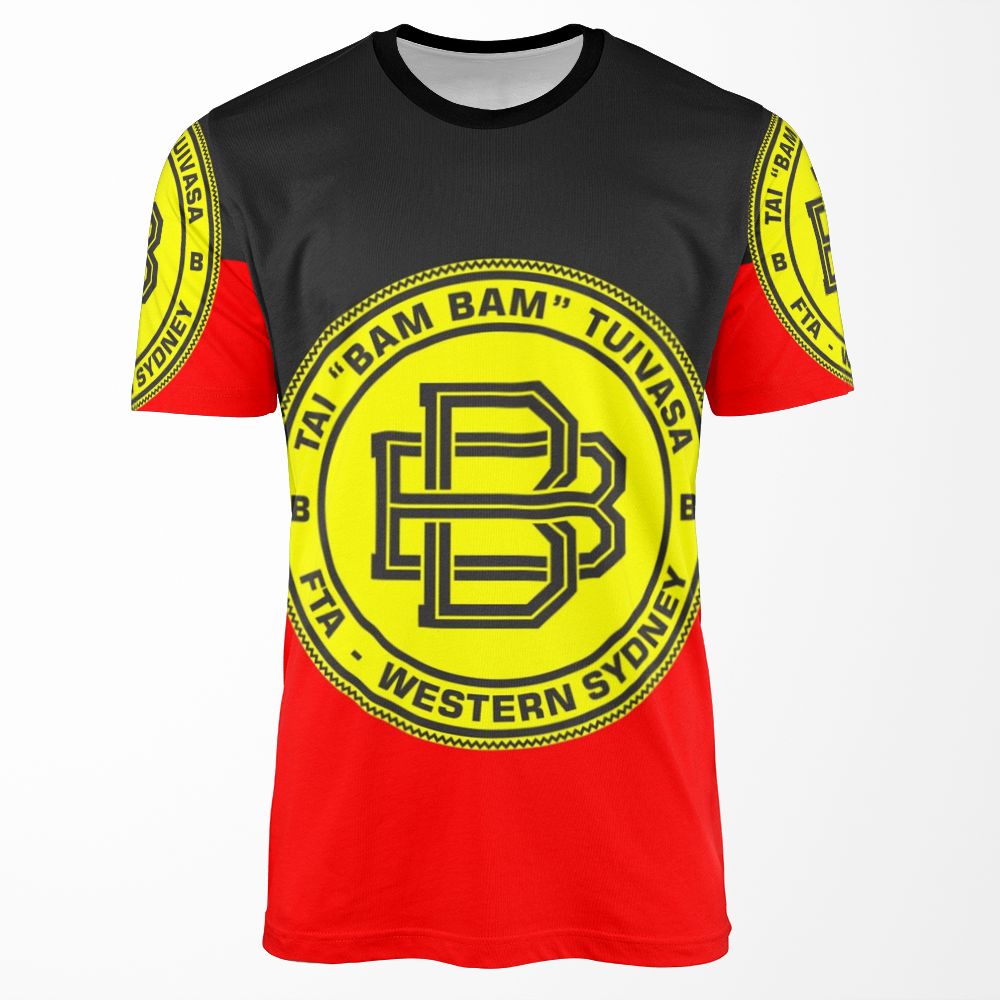 Tai Tuivasa Aboriginal Logo All-over-print T-shirt