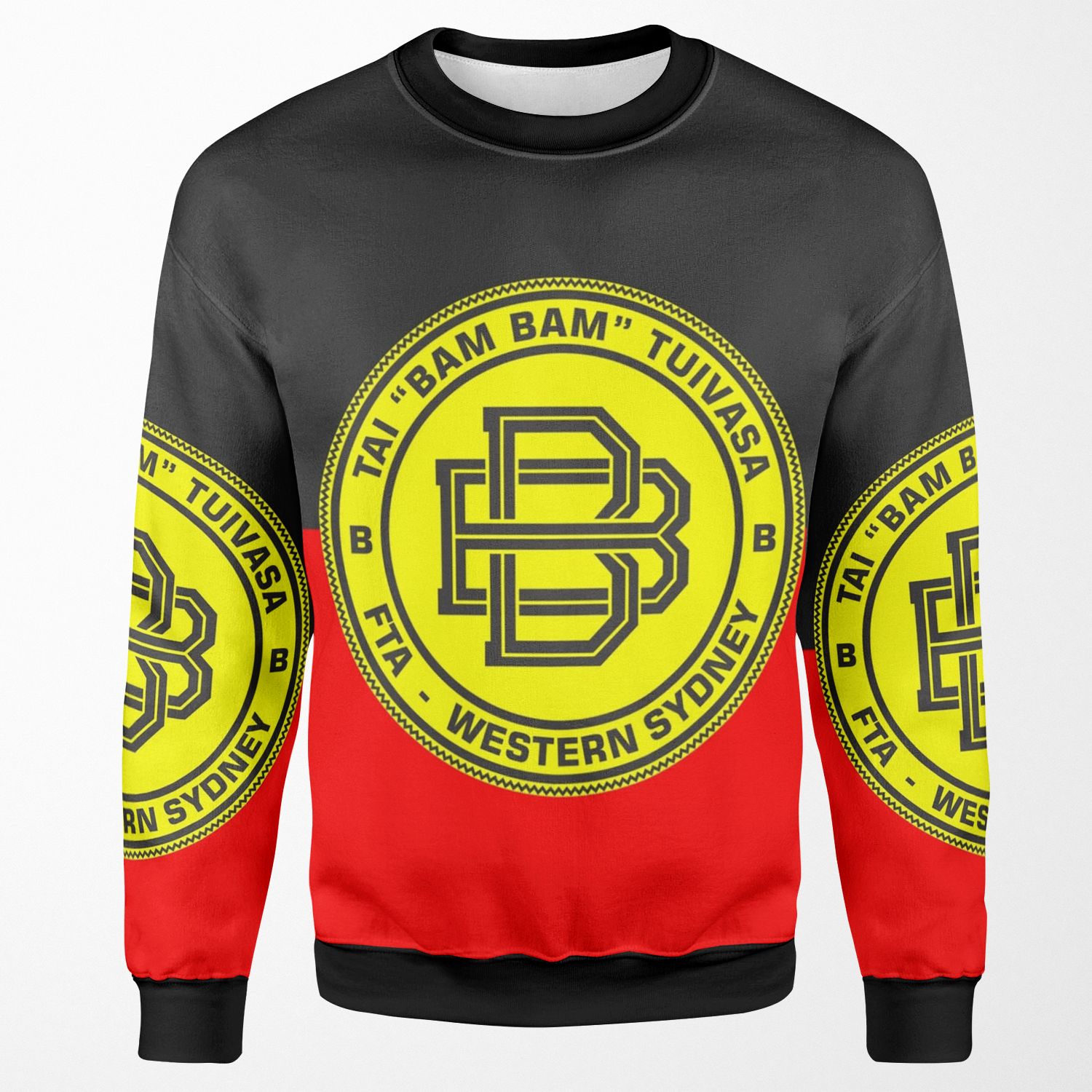 Tai Tuivasa Aboriginal Logo All-over-print Unisex Sweatshirt