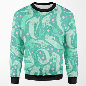 Tails Of The Deep All-over-print Unisex Sweatshirt