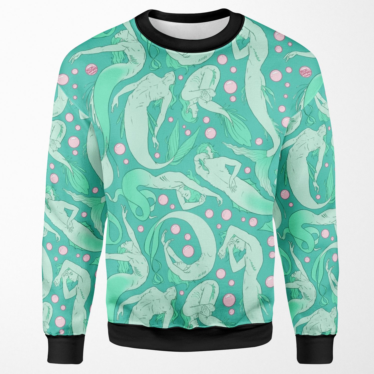 Tails Of The Deep All-over-print Unisex Sweatshirt