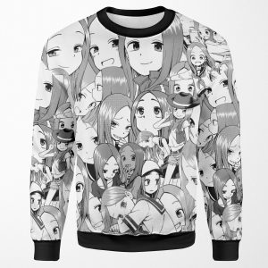 Takagi San Queen Of Smug All-over-print Unisex Sweatshirt