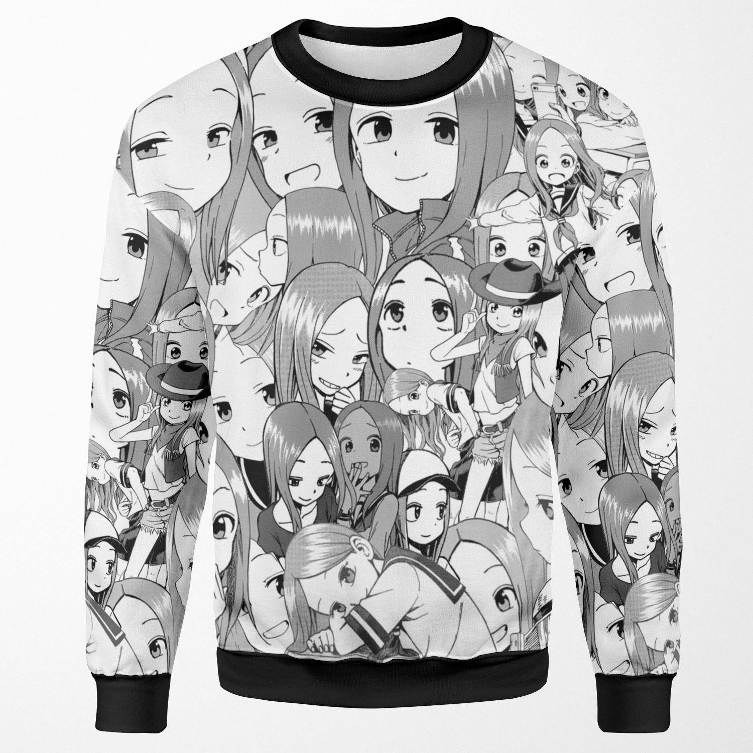 Takagi San Queen Of Smug All-over-print Unisex Sweatshirt