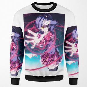 Takanashi Rikka Poster All-over-print Unisex Sweatshirt