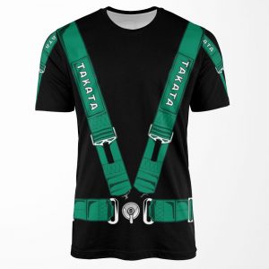 Takata Seat Belt All-over-print T-shirt