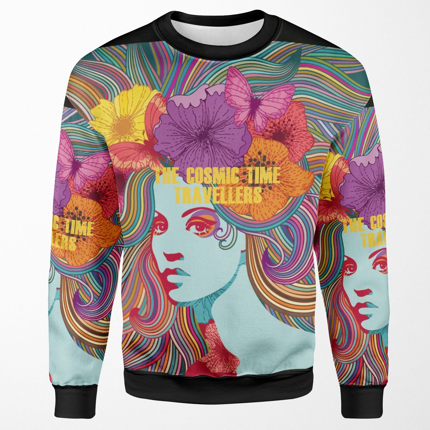 Take A Trip To The Cosmics All-over-print Unisex Sweatshirt