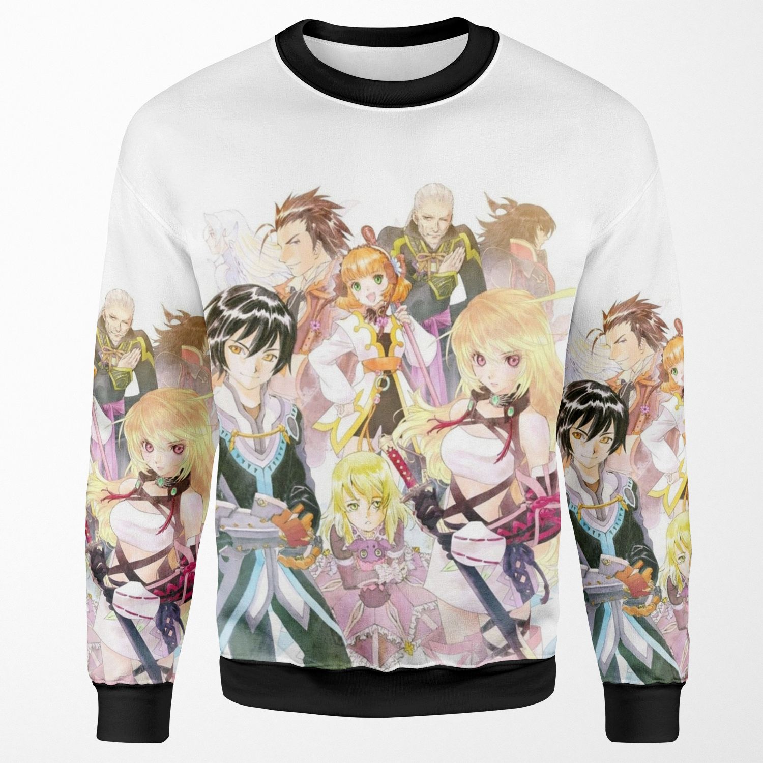 Tales Of Xillia T Shirt Coverart No Logo Version All-over-print Unisex Sweatshirt