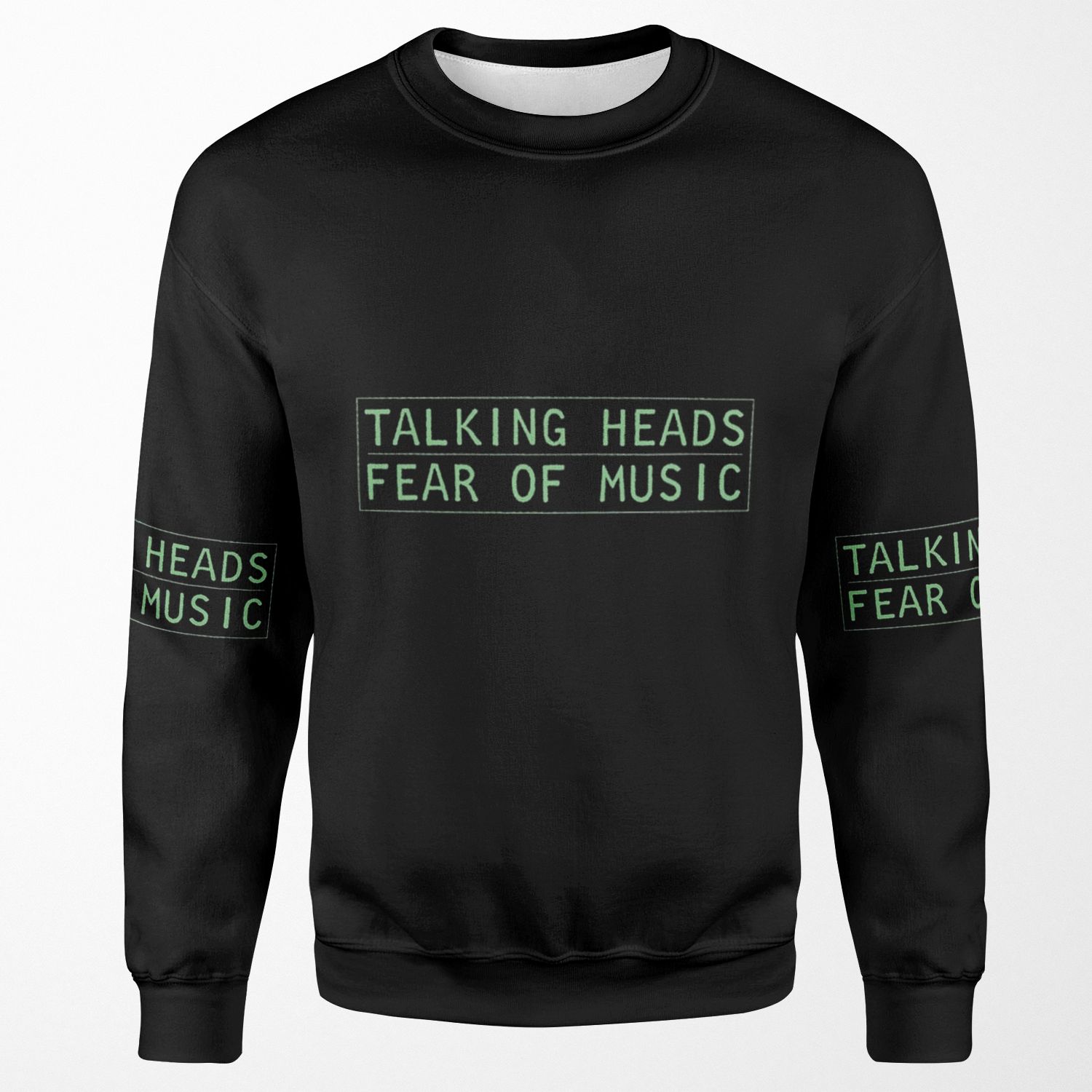 Talking Heads Fear Of Music All-over-print Unisex Sweatshirt