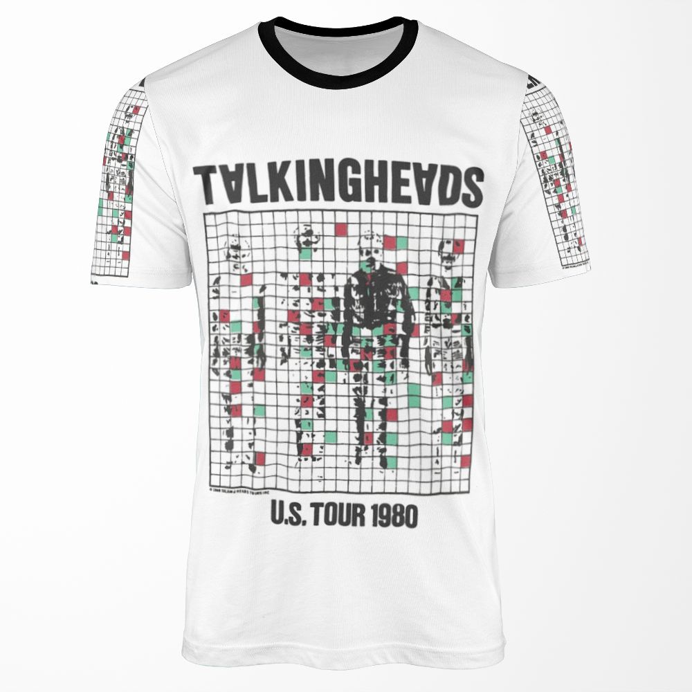 Talking Heads Inspired Tour Tee All-over-print T-shirt