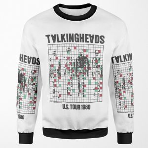 Talking Heads Inspired Tour Tee All-over-print Unisex Sweatshirt