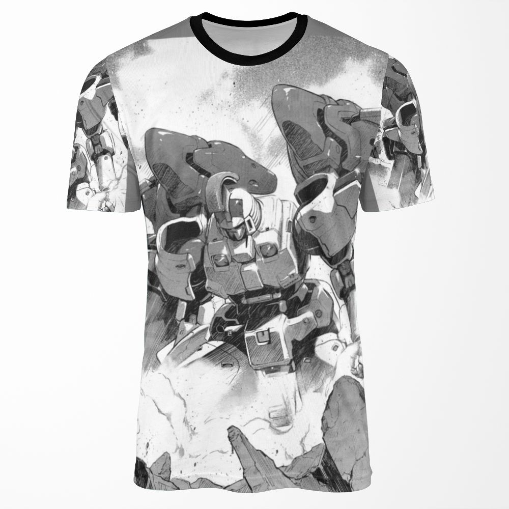Tallgeese Gundam Wing All-over-print T-shirt