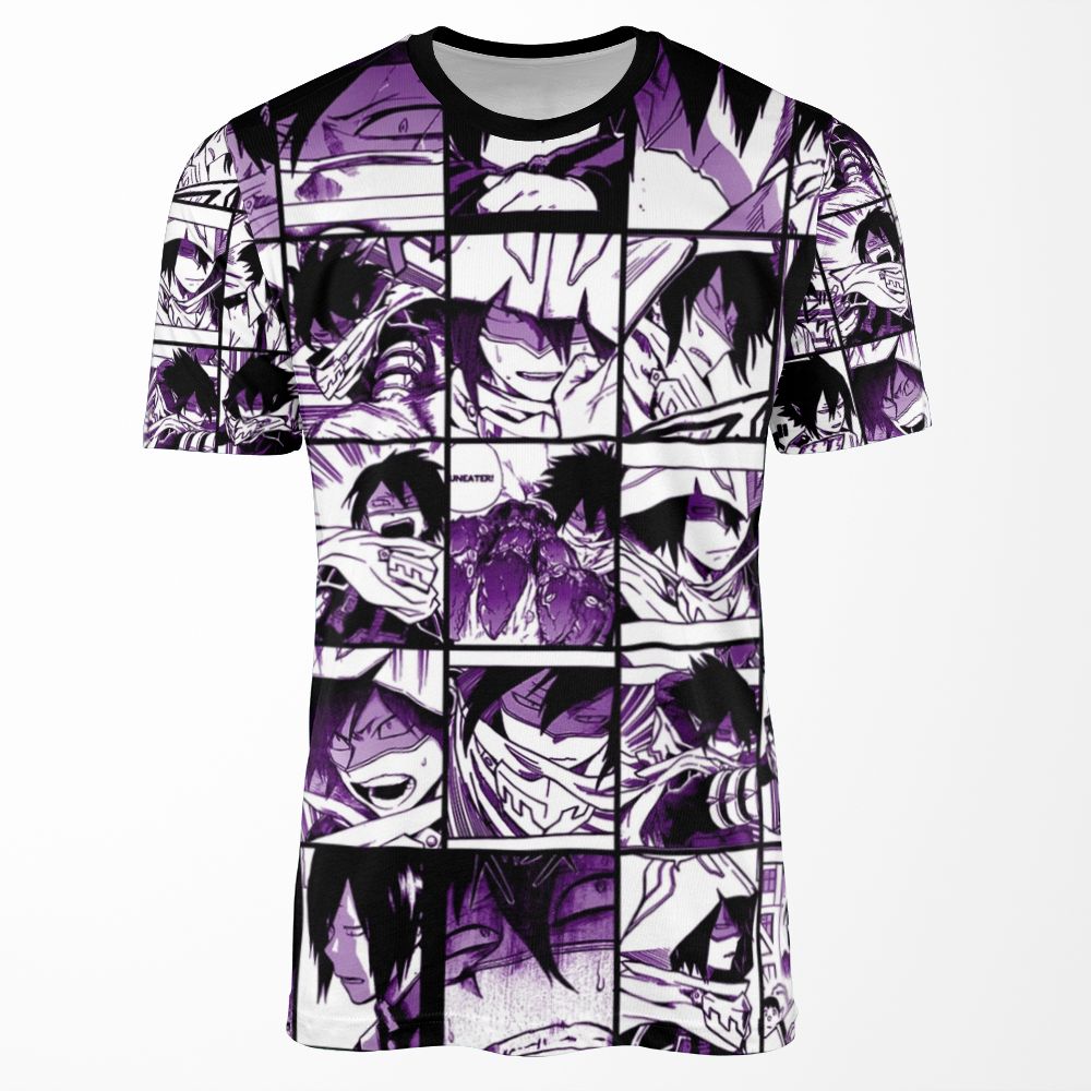 Tamaki Amajiki Collage Color Version All-over-print T-shirt