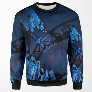 Taron Night Sky Phantasialand All-over-print Unisex Sweatshirt