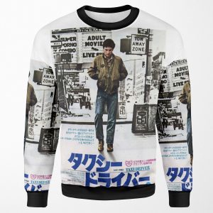 Taxi Driver Japanese Poster All-over-print Unisex Sweatshirt