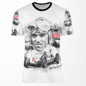 Tazio Nuvolari All-over-print T-shirt