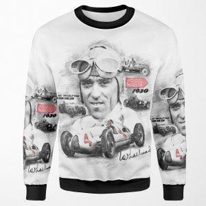 Tazio Nuvolari All-over-print Unisex Sweatshirt
