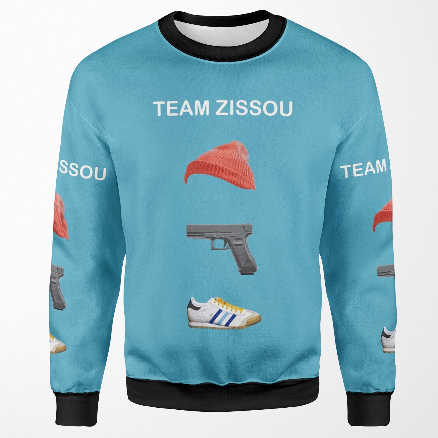 Team Zissou All-over-print Unisex Sweatshirt