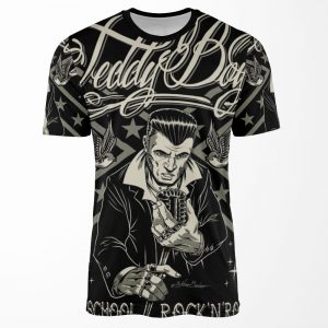 Teddy Boy Old School All-over-print T-shirt