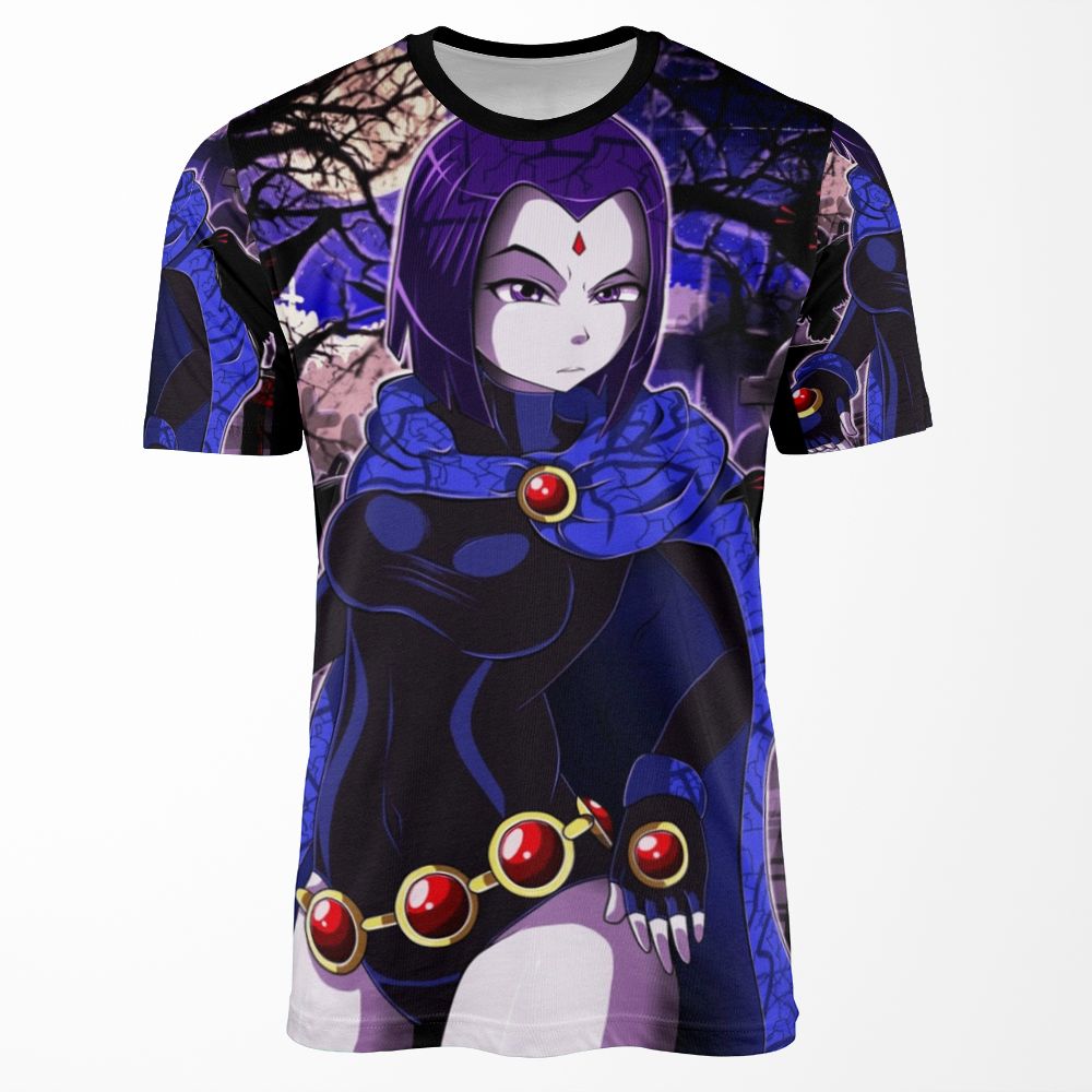 Teen Titans Raven All-over-print T-shirt