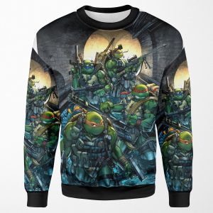 Teenage Mutant Ninja Turtles Navy Seals All-over-print Unisex Sweatshirt