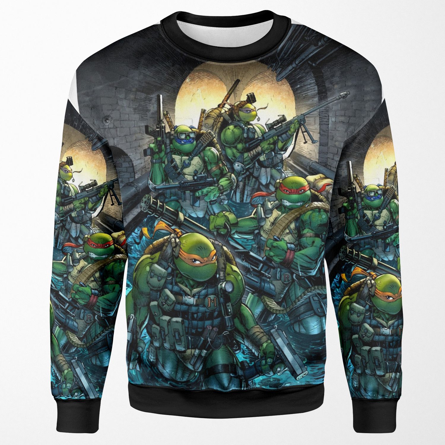 Teenage Mutant Ninja Turtles Navy Seals All-over-print Unisex Sweatshirt