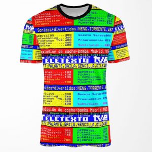 Teletexto All-over-print T-shirt