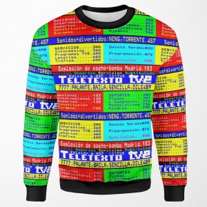 Teletexto All-over-print Unisex Sweatshirt