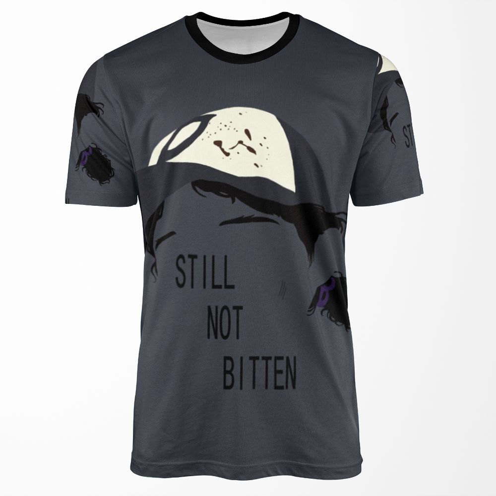 Telltale Games The Walking Dead Clementine Outline Ver 2 All-over-print T-shirt