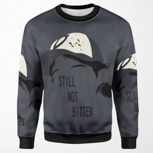 Telltale Games The Walking Dead Clementine Outline Ver 2 All-over-print Unisex Sweatshirt