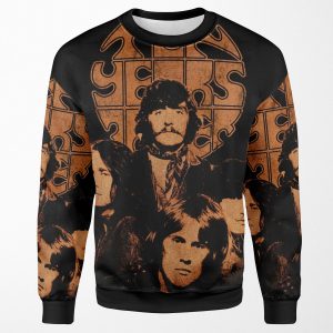Ten Years After Band Distressed Retro Vintage Design All-over-print Unisex Sweatshirt
