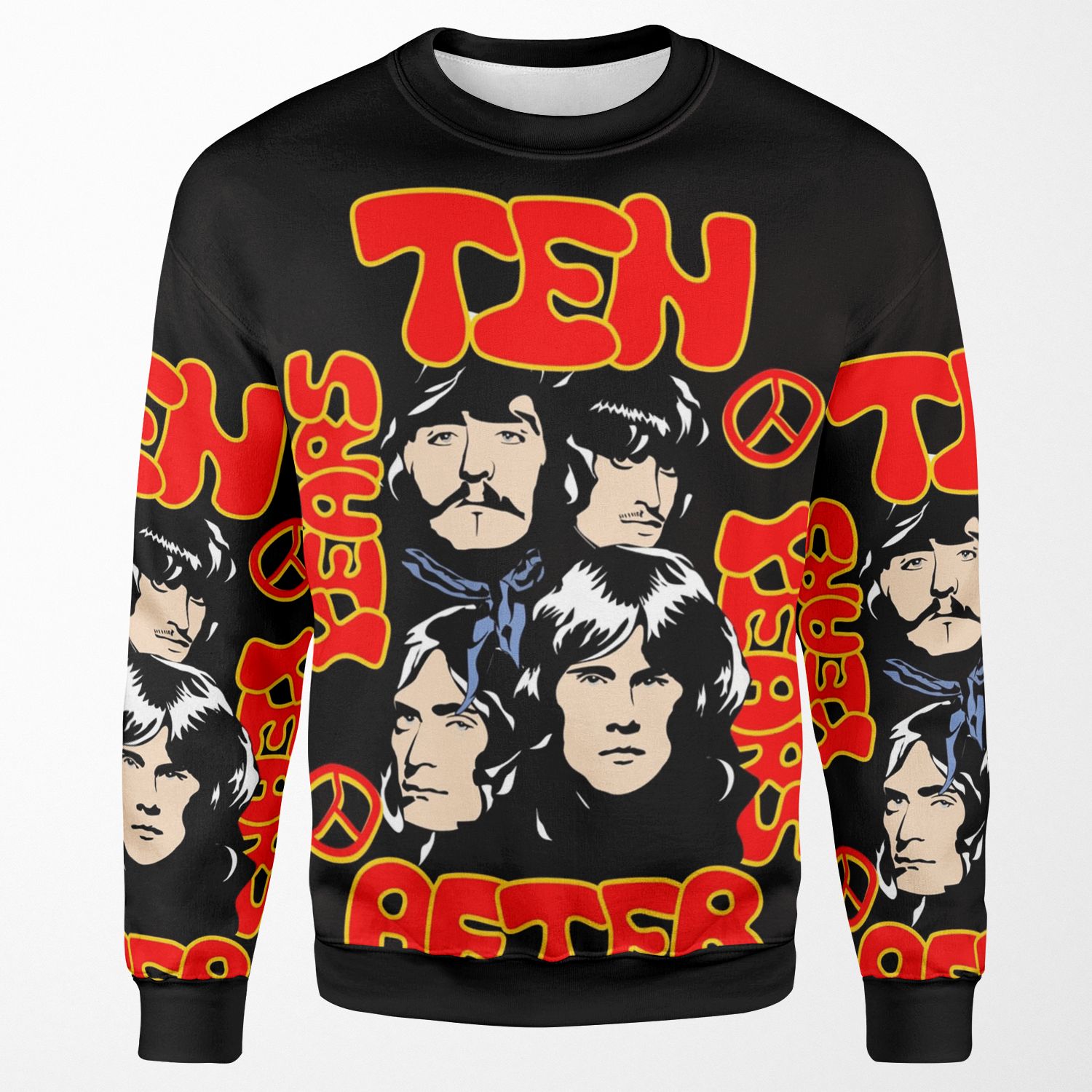 Ten Years After All-over-print Unisex Sweatshirt